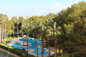 Apartment in Campoamor overlooking the swimming pool